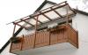 Alu-Liba Balkon mit �berdachung