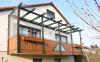 Modell Stuttgart mit �berdachtung und Windschutzwand