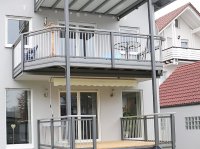 Alu Anstellbalkone mit Geländer Modell Augsburg