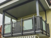 Alu Glasbalkon