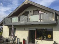 Alu-Liba Glas Lochblech mit Zwischenstäben