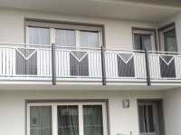 Alu-Liba Franken mit V-Einlage Vierkantstäbe