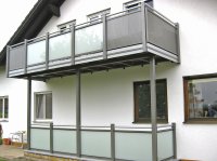 Alu-Liba Glas-Lochblech-Kombination