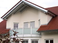 Glasbalkon im Liba System