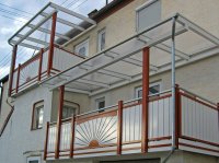 Alu-Liba Modell Sonnwend Plexiglasueberdachung